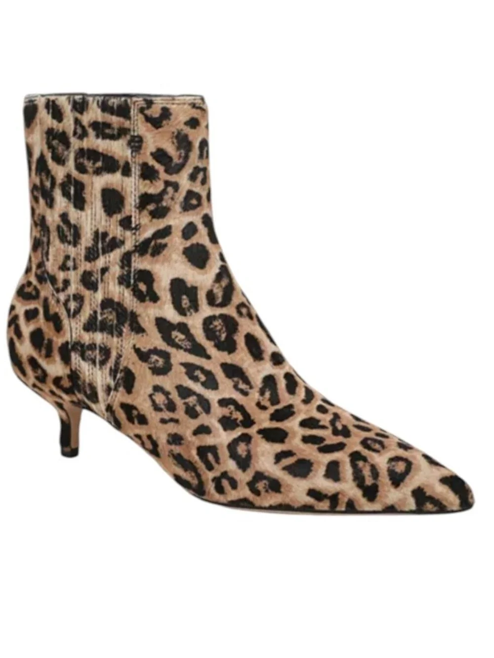 Veronica Beard Lisa Ankle Boots.in Leopard Print.....Size 7.5